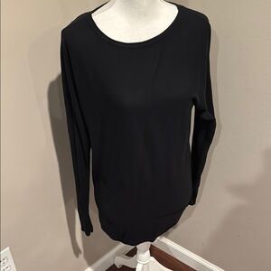 Lululemon cotton scoop neck long sleeve sweater